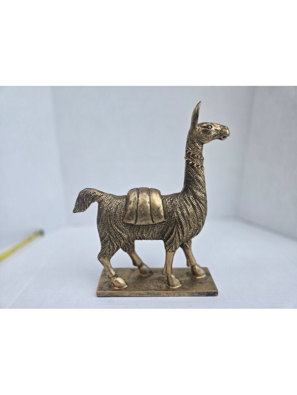 Faux Bronze or brass Resin Llama